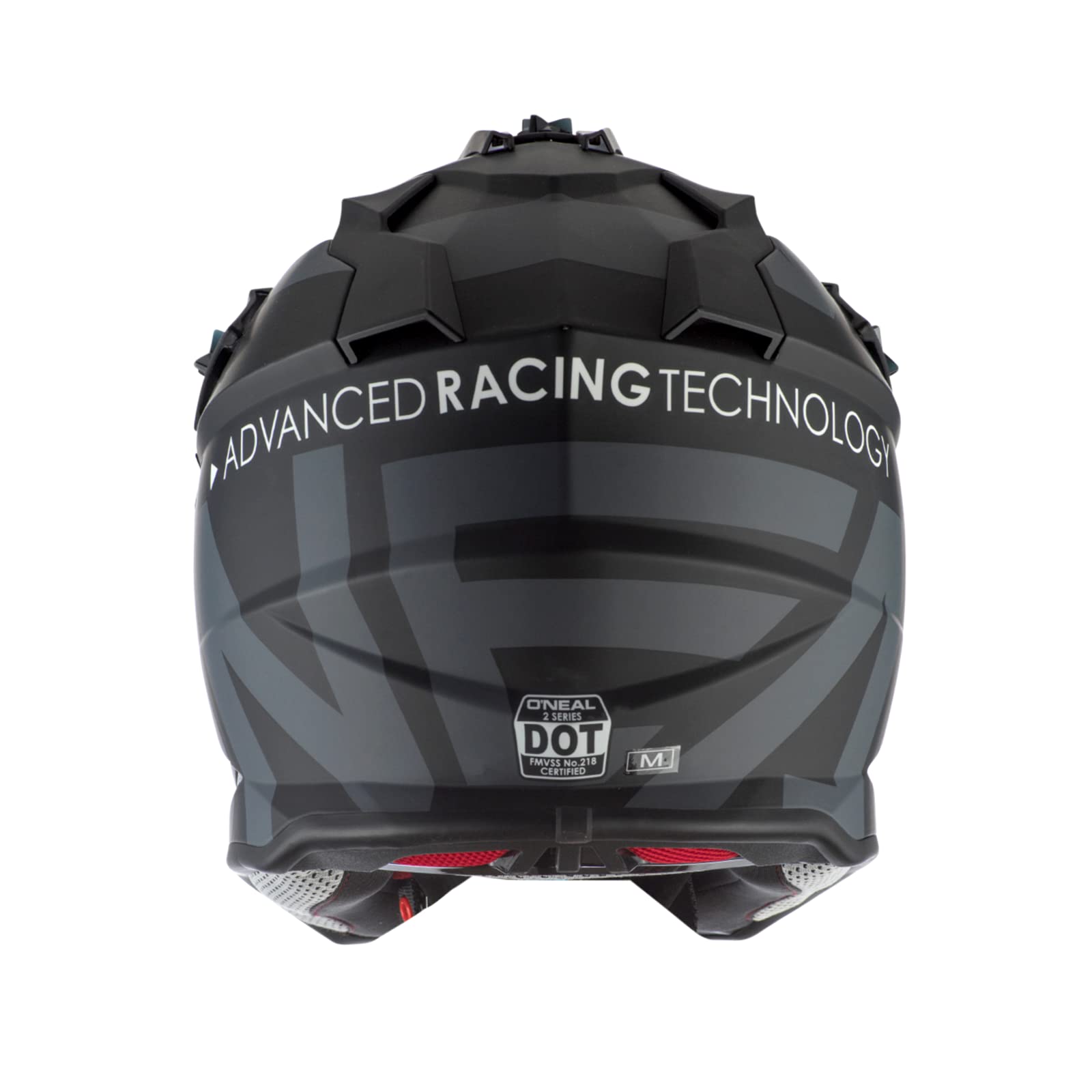 O'Neal 0200-S14 2Series Adult Helmet, Slick (Black/Gray, Lg)