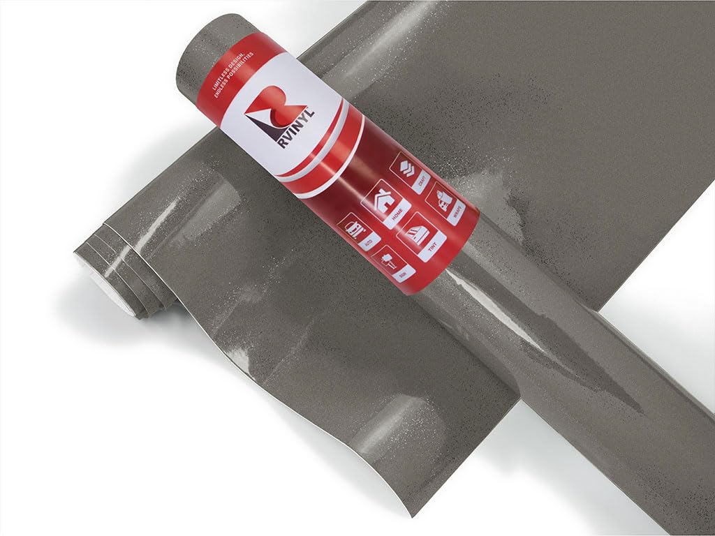 3M 1080 Series G211 Gloss Charcoal Metallic - 5Ft X 2Ft - 10Sq Ft - Dual Cast Thick Vinyl Car Wrapping Film - Vehicle Sheet Roll