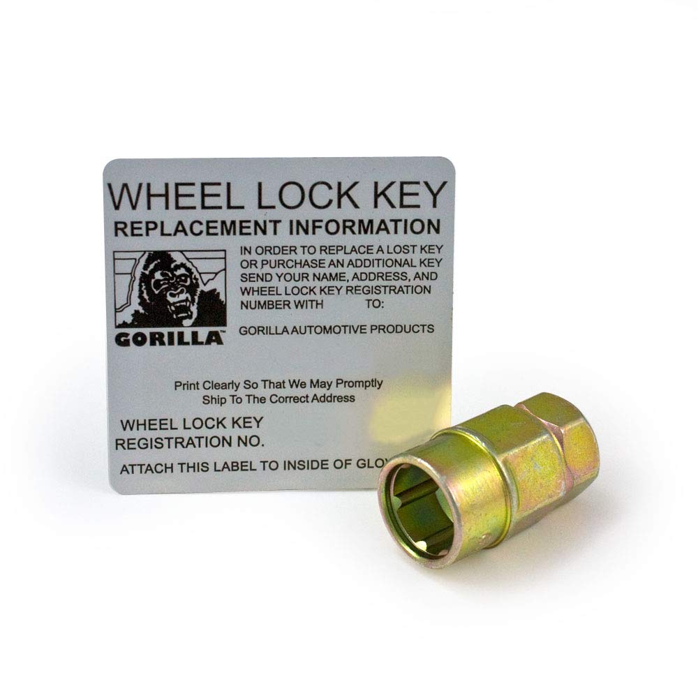 Gorilla Automotive 61631 Acorn Gorilla Guard Locks (12Mm X 1.50 Thread Size) - Pack Of 4
