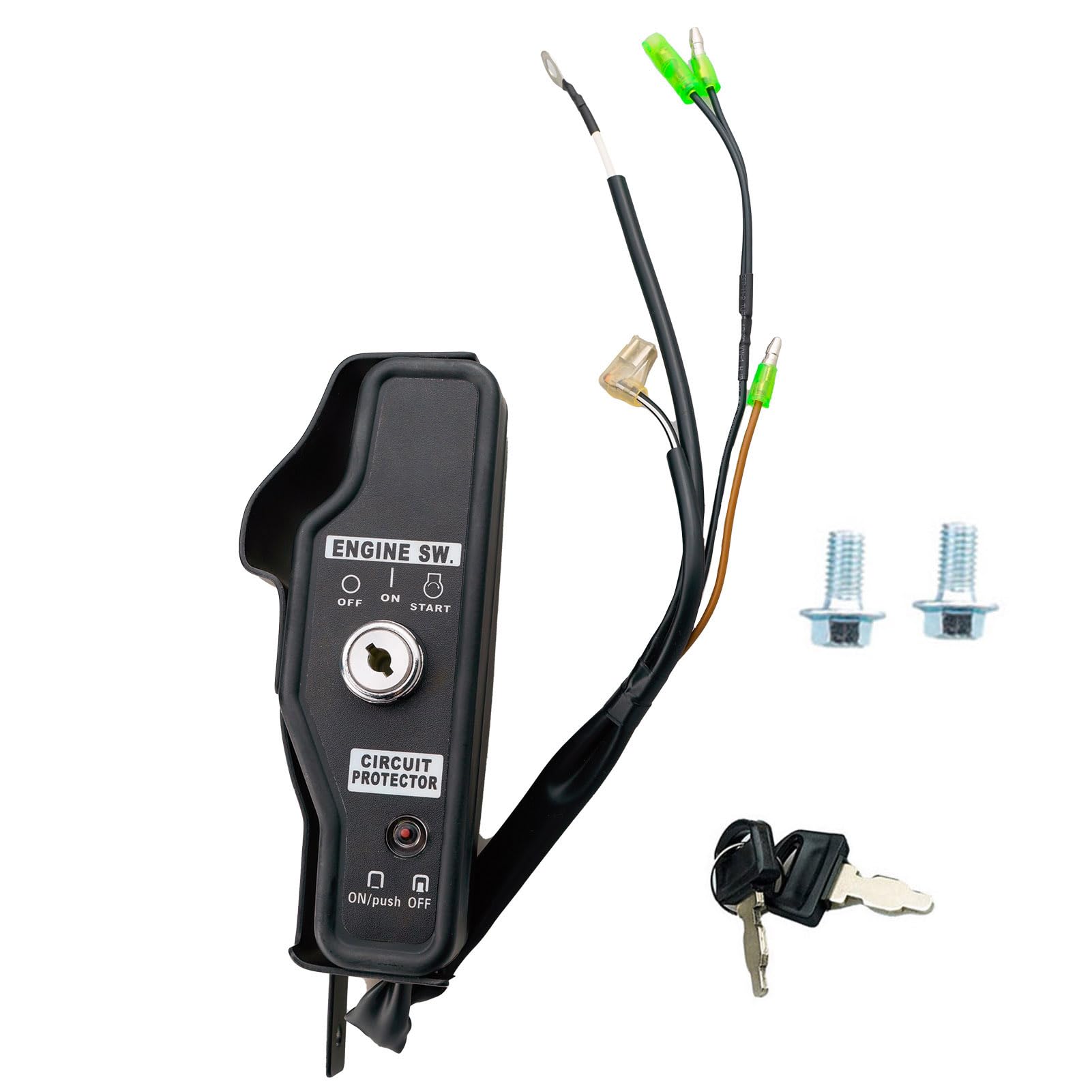 HZ Ignition Switch Control Box for Predator 420cc Engine - Metal, Black, Model TP080HB420R