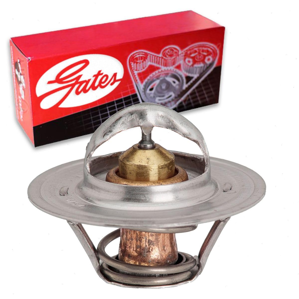 Gates Engine Coolant Thermostat compatible with Jeep Grand Cherokee 4.0L 5.2L 5.9L L6 V8 1993-2004