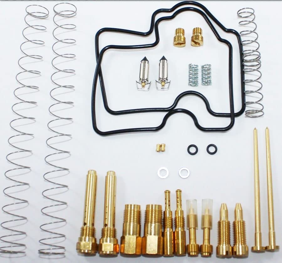 Quality Carburetor Rebuild Kit For The 2002-2003 Kawasaki Kvf 650 Prairie 2005-2013 650 Brute Force 2004-2006 700 Prairie Atvs F
