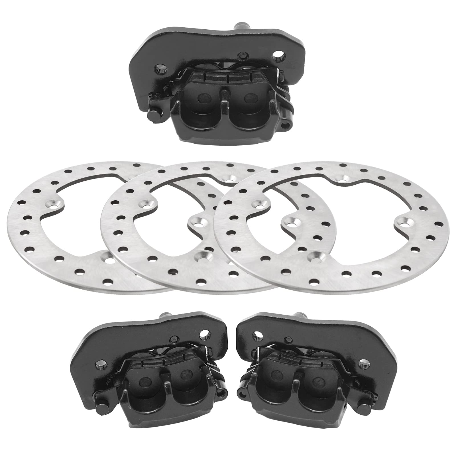 M Mati Front Left Right & Rear Brake Calipers For Can Am Outlander Renegade 1000 850 800 650 570 500 450 Max 6X6 705600862 70560