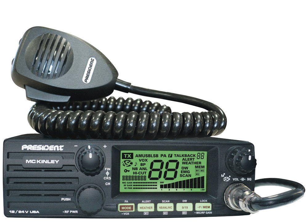 President Mckinley Usa Am/Ssb 12/24V Cb Radio