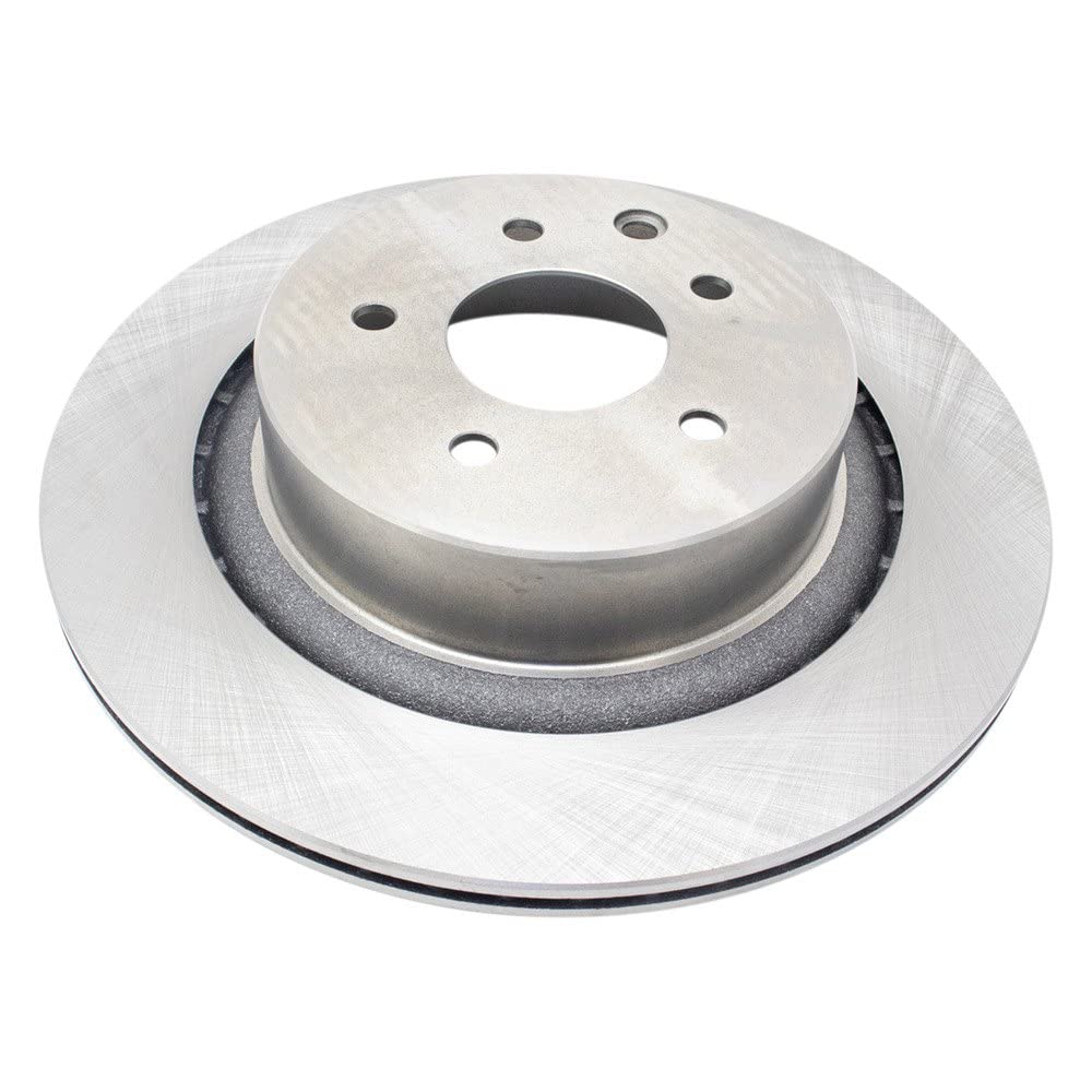 Trq Rear Brake Rotors Set Vented Compatible With 2008-2013 Infiniti G37 2014-2015 Q60