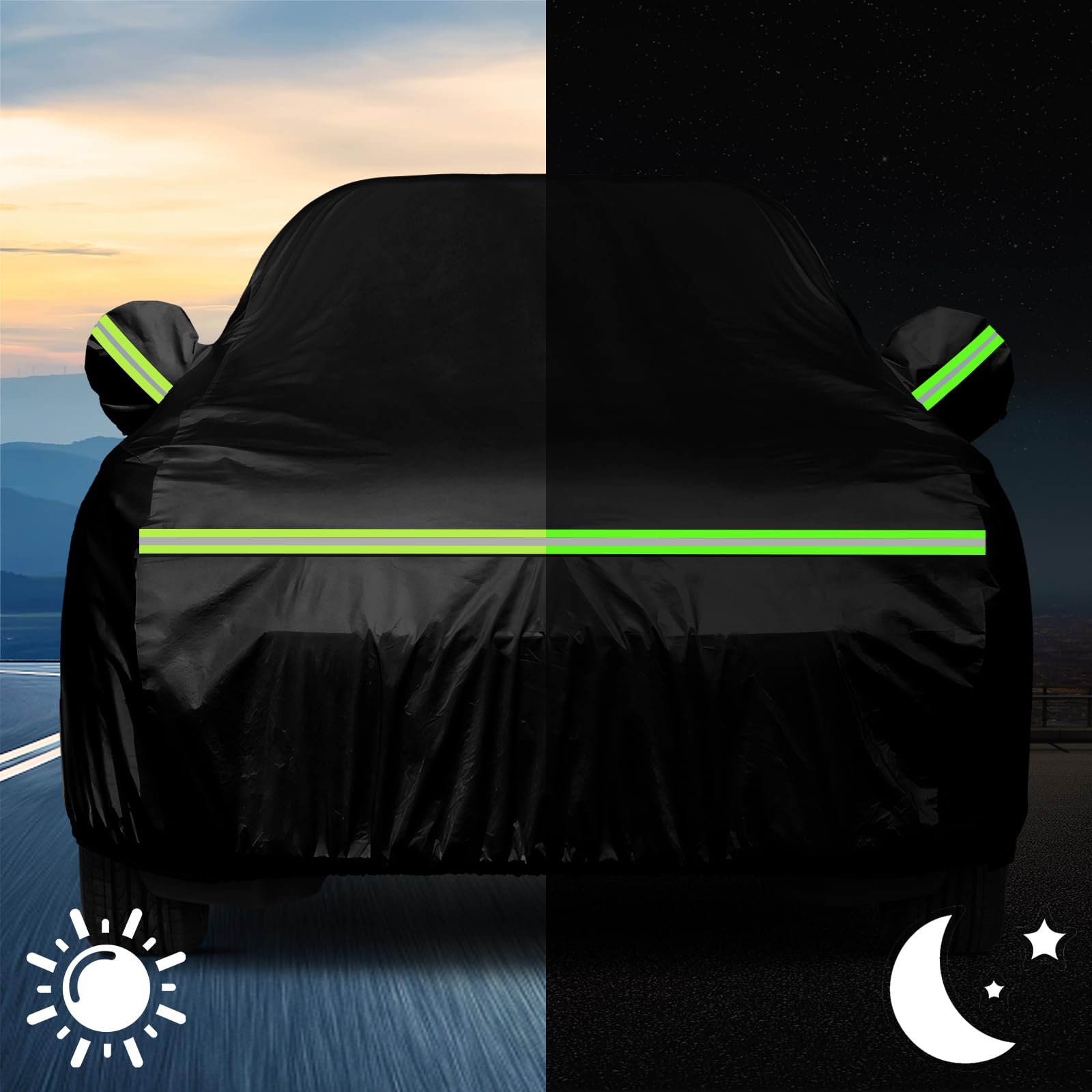 Full Car Covers For 2014-2025 Mini Cooper/Cooper S/Hardtop/Clubman/Countryman 4 Door, Car Cover Waterproof Heavy Duty All-Weathe