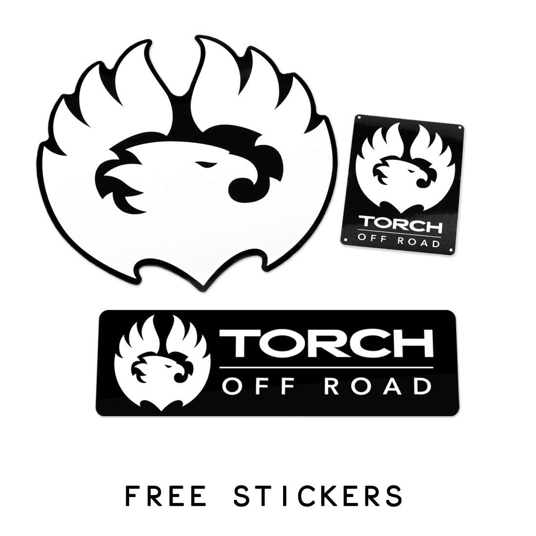 TORCH Off Road 3" Front 2" Rear Leveling Lift Kit for 1998-2011 Ford Ranger 4X4 Torsion Bar Suspension