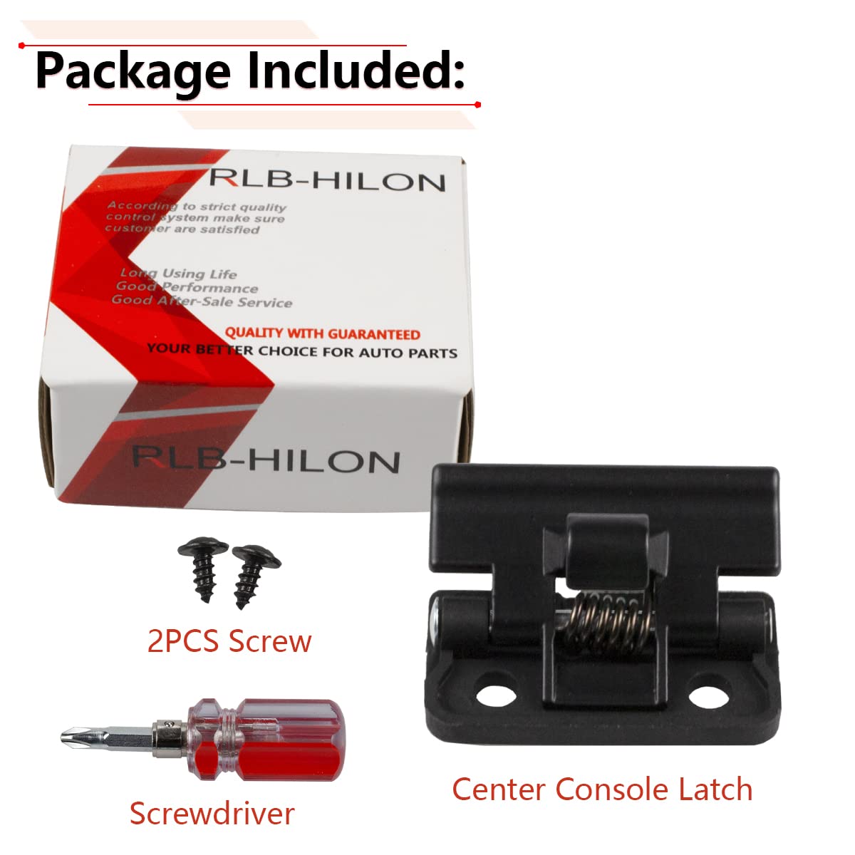 RLB-HILON Metal Latch Replacement for Toyota 4Runner & Others, Model 58908-12080