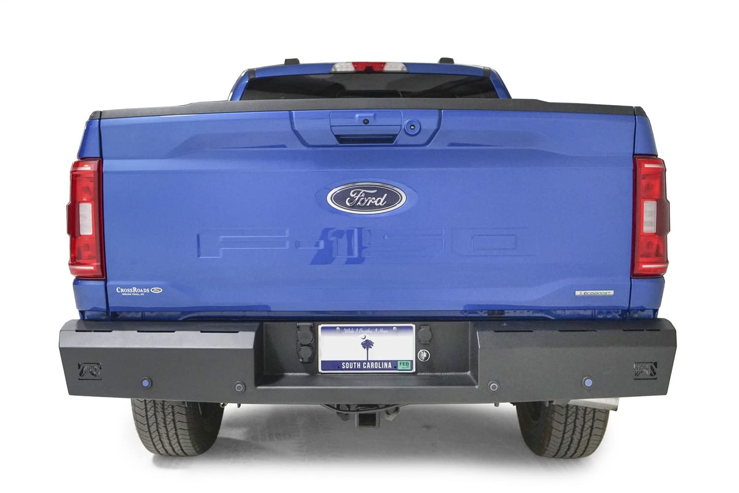 Fab Fours Red Steel Rbmpr 2021 F150