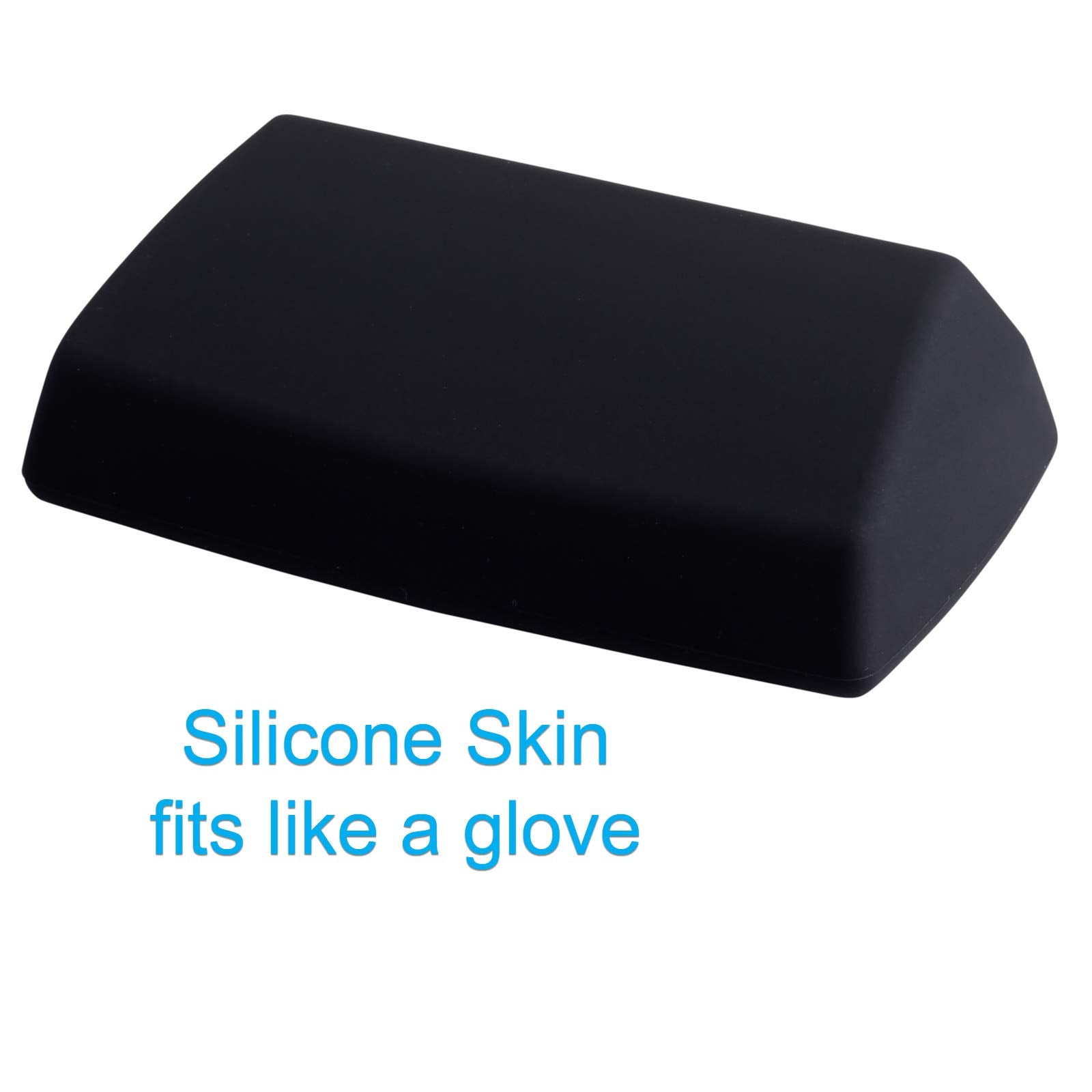IoT Slash EZ Skin Bundle - Full-Wrap Silicone Skin for EZ Pass Mini/iPass, Black Interlocking Strips for Discreet Windshield Look