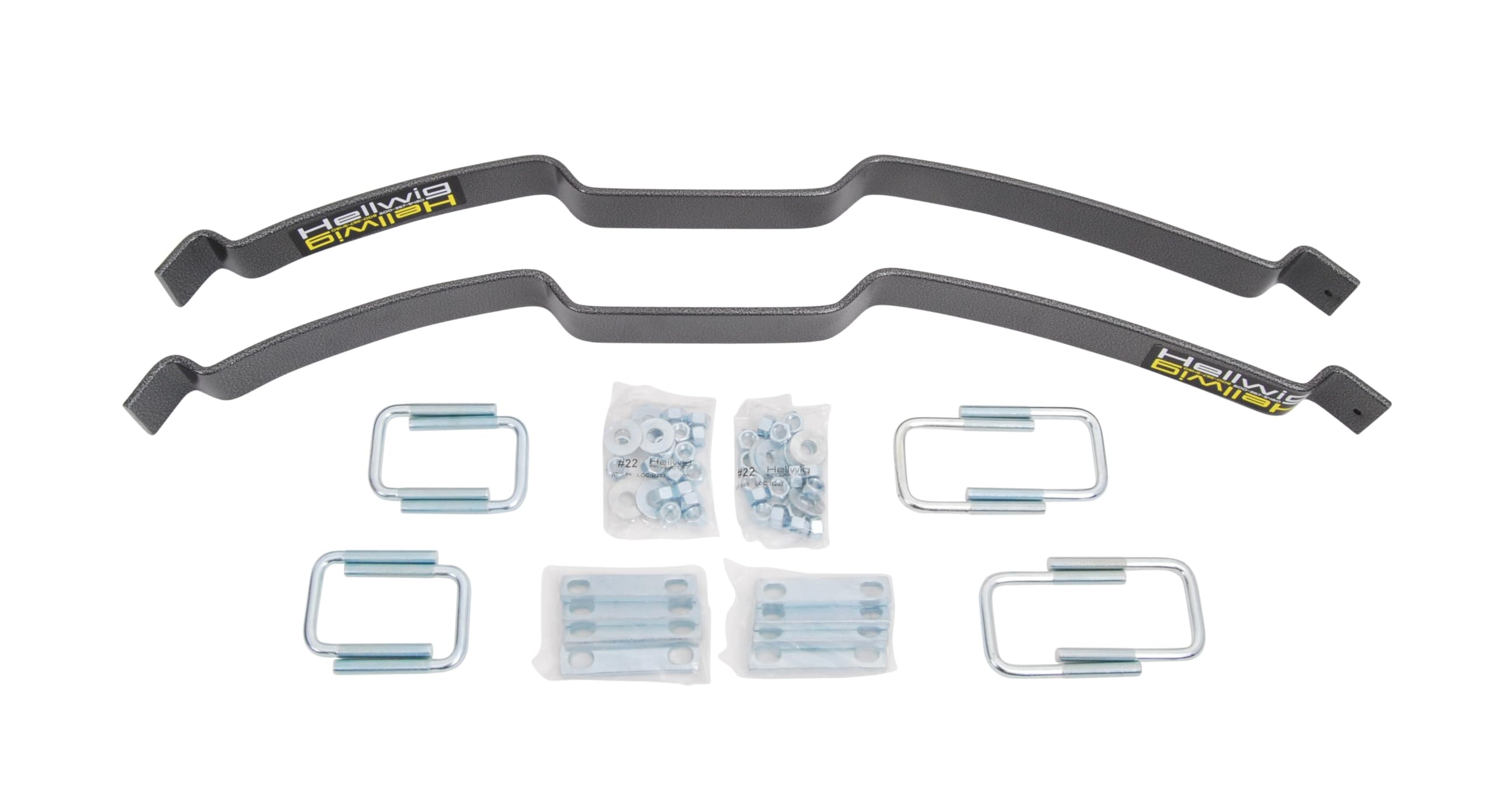 Hellwig 1801 Ez-990 Helper Spring Kit, Step Bracket Style Leaf, 2.5'