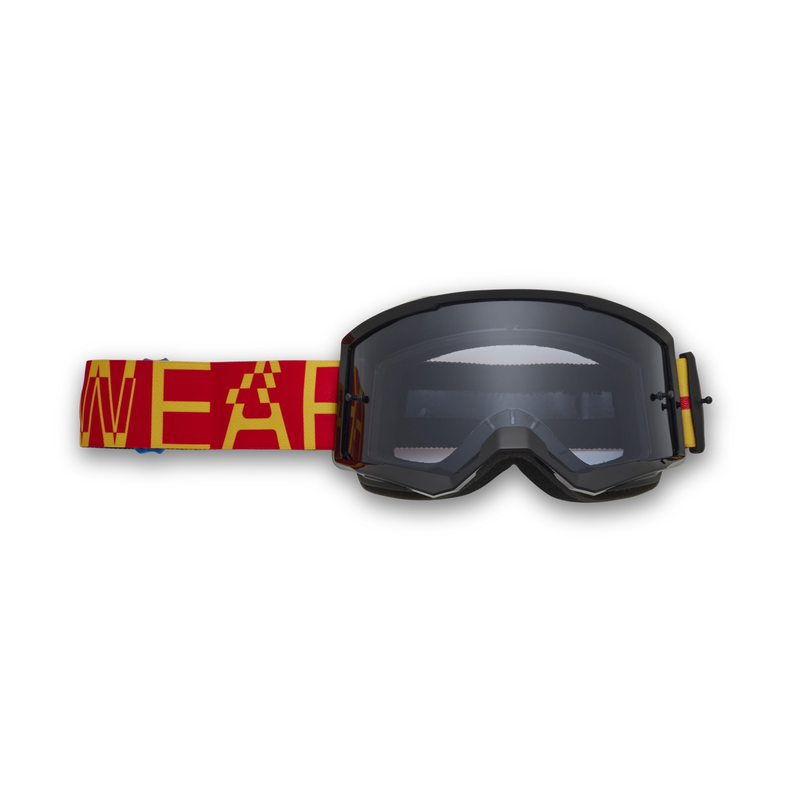 Fox Racing Unisex Main Motocross Dirt Bike Goggle, Pale Yellow Race Spec, OS