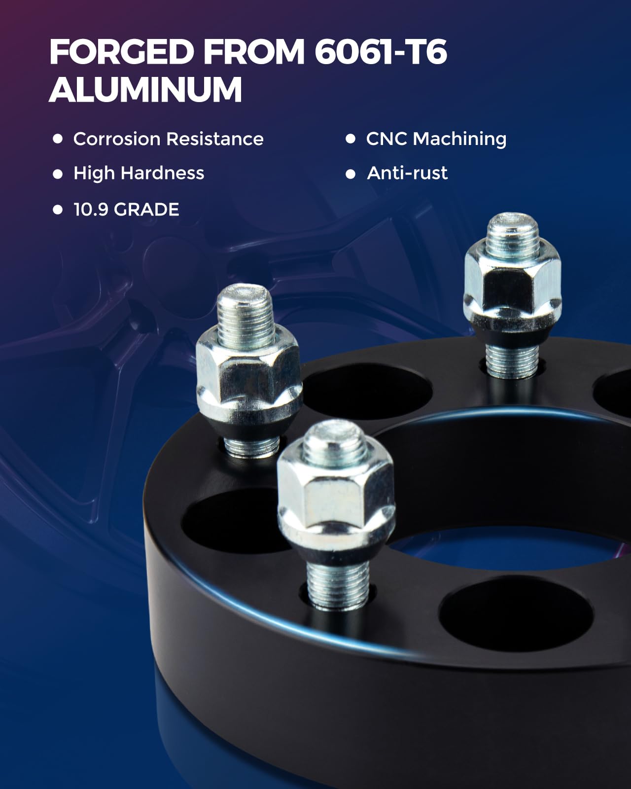 Kax 4X137 Atv Wheel Spacers,1.5 Inch 4 Lug Centric Atv Wheel Spacers Fit For Kawasaki, Can-Am, Suzuki, Bombardier,Can-Am Command