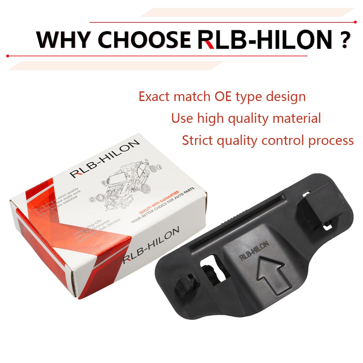 Rlb-Hilon Hood Prop Rod Retainer Clip Compatible With Nissan Altima 2002 2003 2004 2005 2006 Year, For 65722-8J000