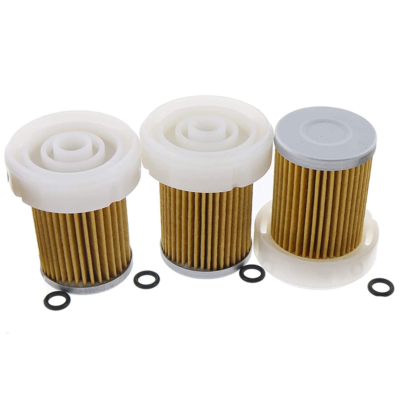 DVPARTS 3 Pcs Fuel Filter with 6A320-59930 6A320-58830 for Kubota B1410 RTV900 L320 B3030 B7400 L3800DT L3800F RTVX1120DW RTVX11