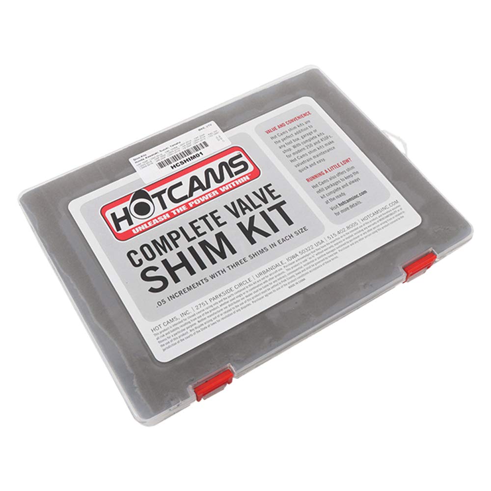 Hot Cams Complete Shim Kit HCSHIM01 - 7.48mm for Honda CRF, Kawasaki KX, Suzuki RMZ, Yamaha WR/YZ Dirt Bikes