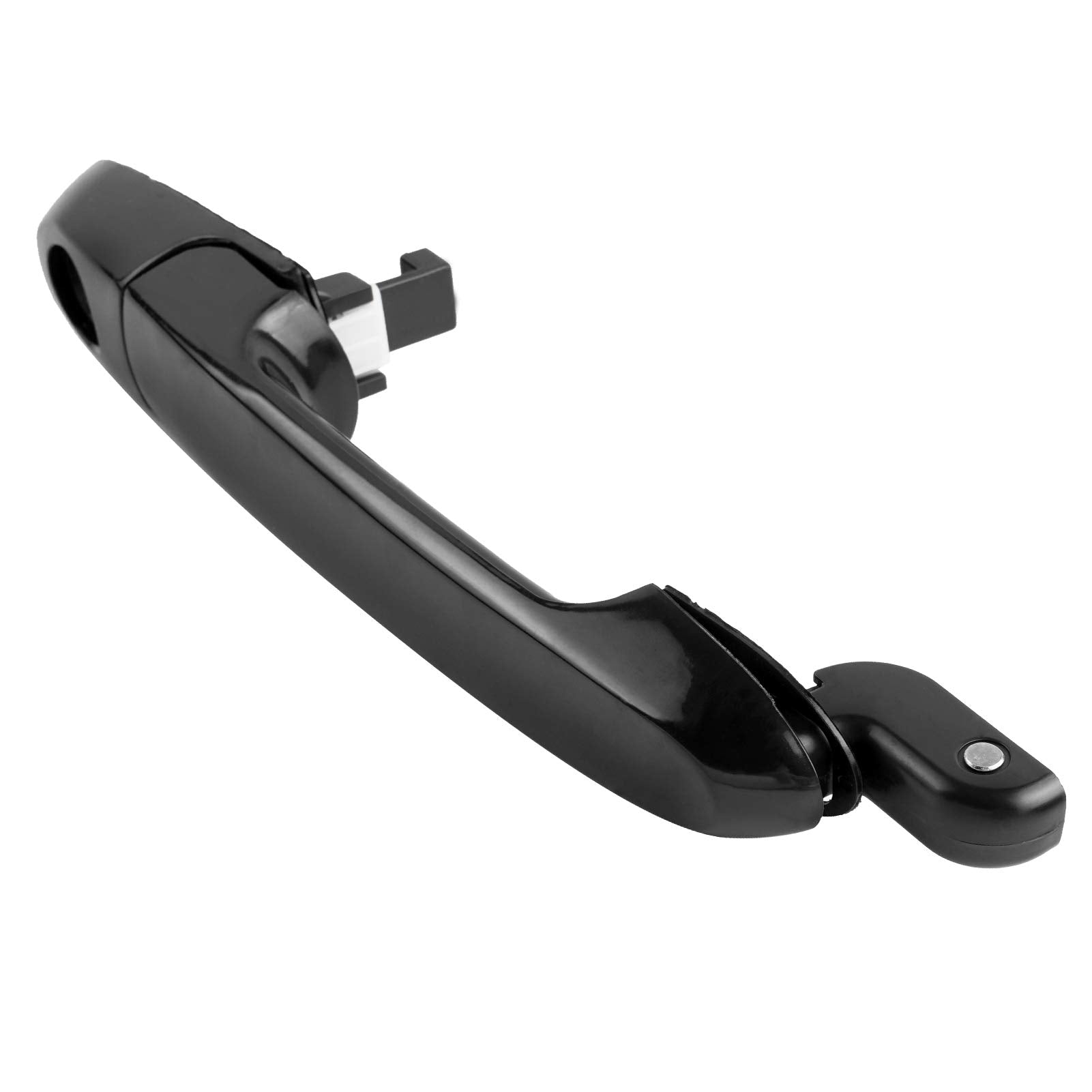 Npauto Exterior Door Handle Front Right Passenger Side Replacement For Hyundai Accent 2006 2007 2008 2009 2010 2011, Black, 80699 826601E050