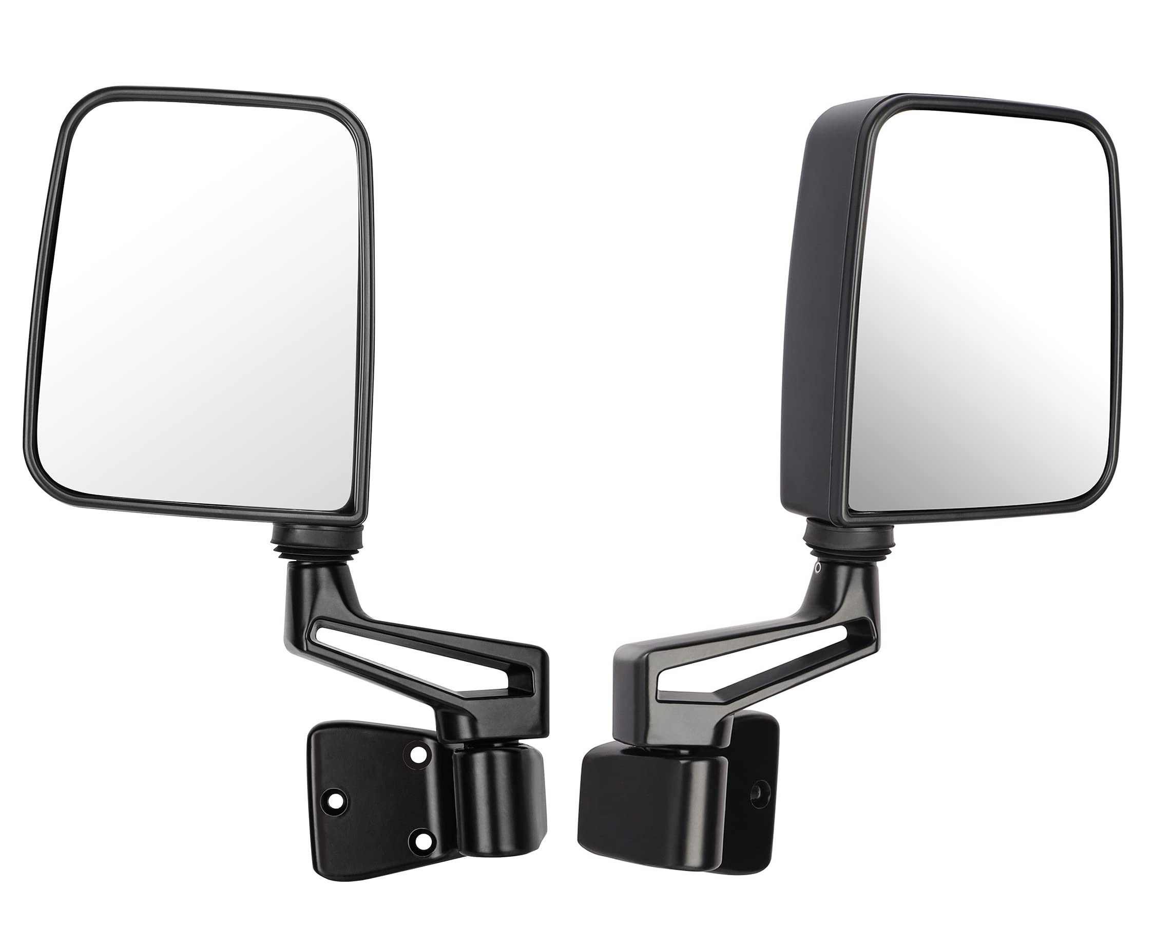 Passenger+Driver Side View Mirror Black Pair Side Mirror Replacement fit for 1987 1988 1989 1990 1991 1992 1993 1994 1995 1997 1