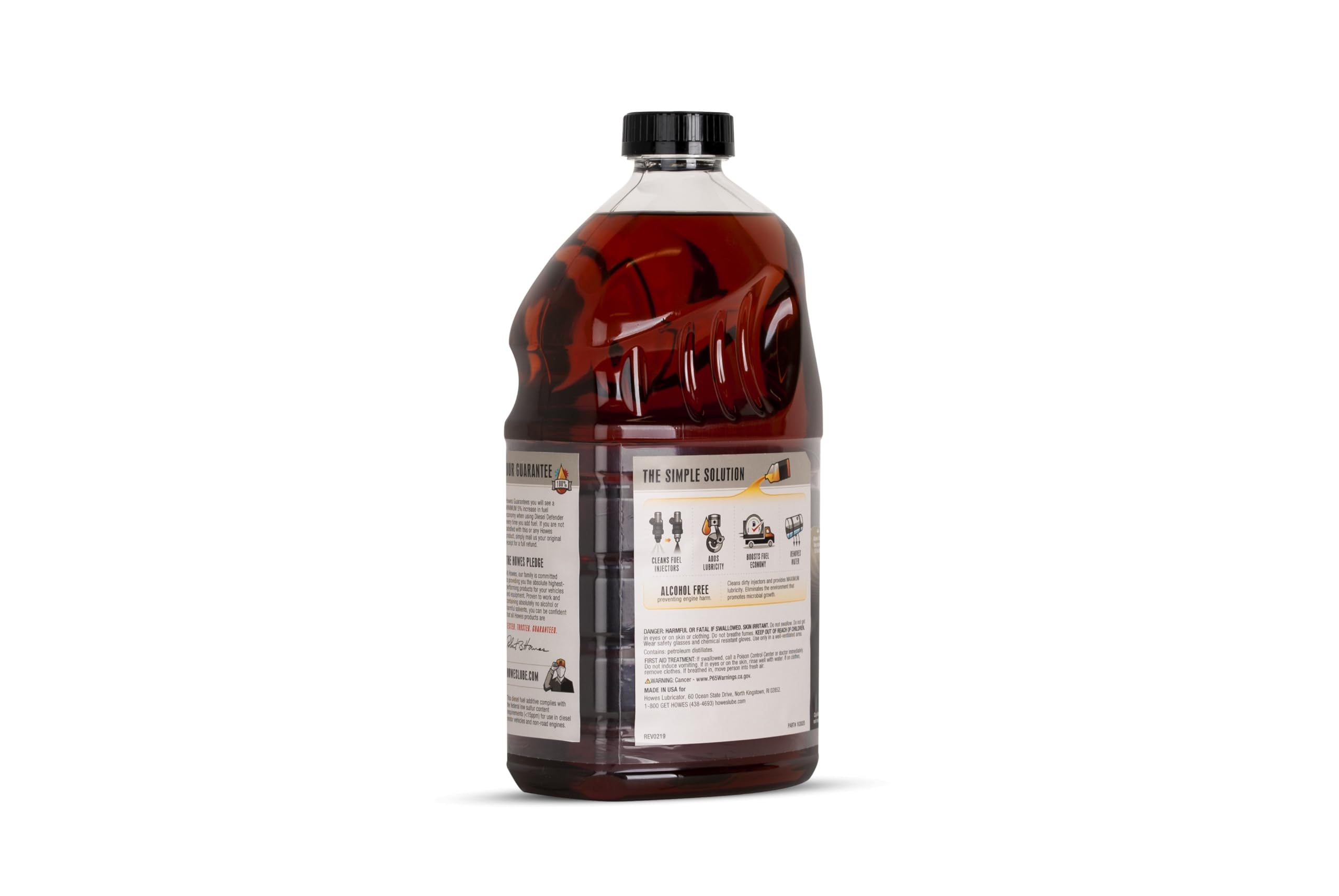Howes Diesel Defender Injector Cleaner & Fuel Lubricator - 64 Fl Oz - Model 103020