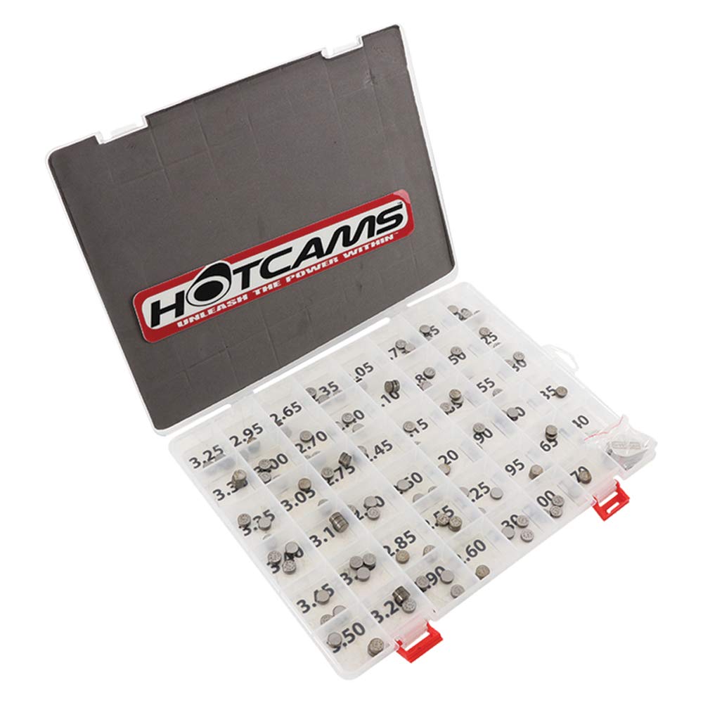 Hot Cams Complete Shim Kit HCSHIM01 - 7.48mm for Honda CRF, Kawasaki KX, Suzuki RMZ, Yamaha WR/YZ Dirt Bikes