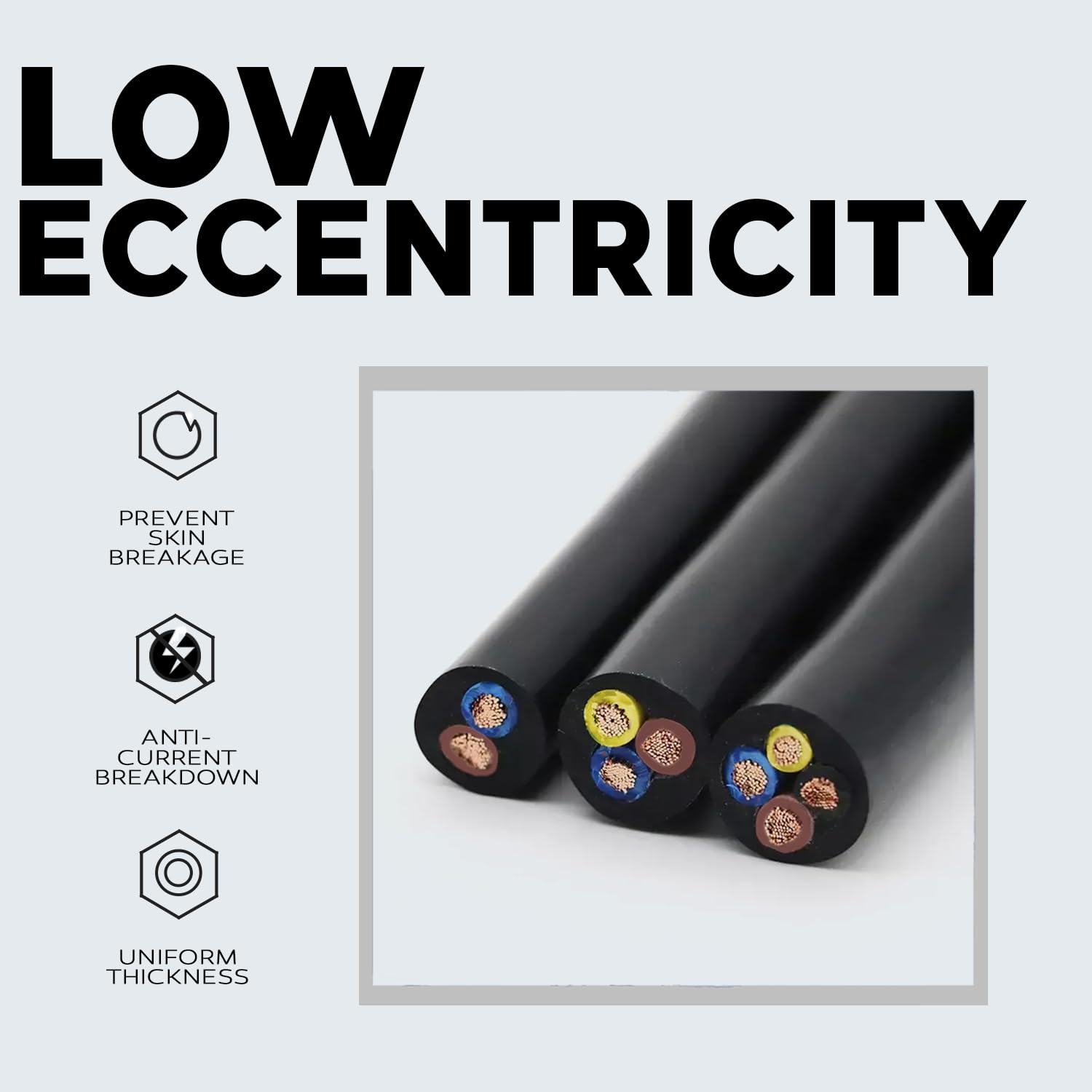 BEST CONNECTIONS 4 Way Trailer Wire (25 Feet) - Heavy Duty 14 Gauge 4 Conductor Insulated Cable - Durable, Weatherproof, Color-C