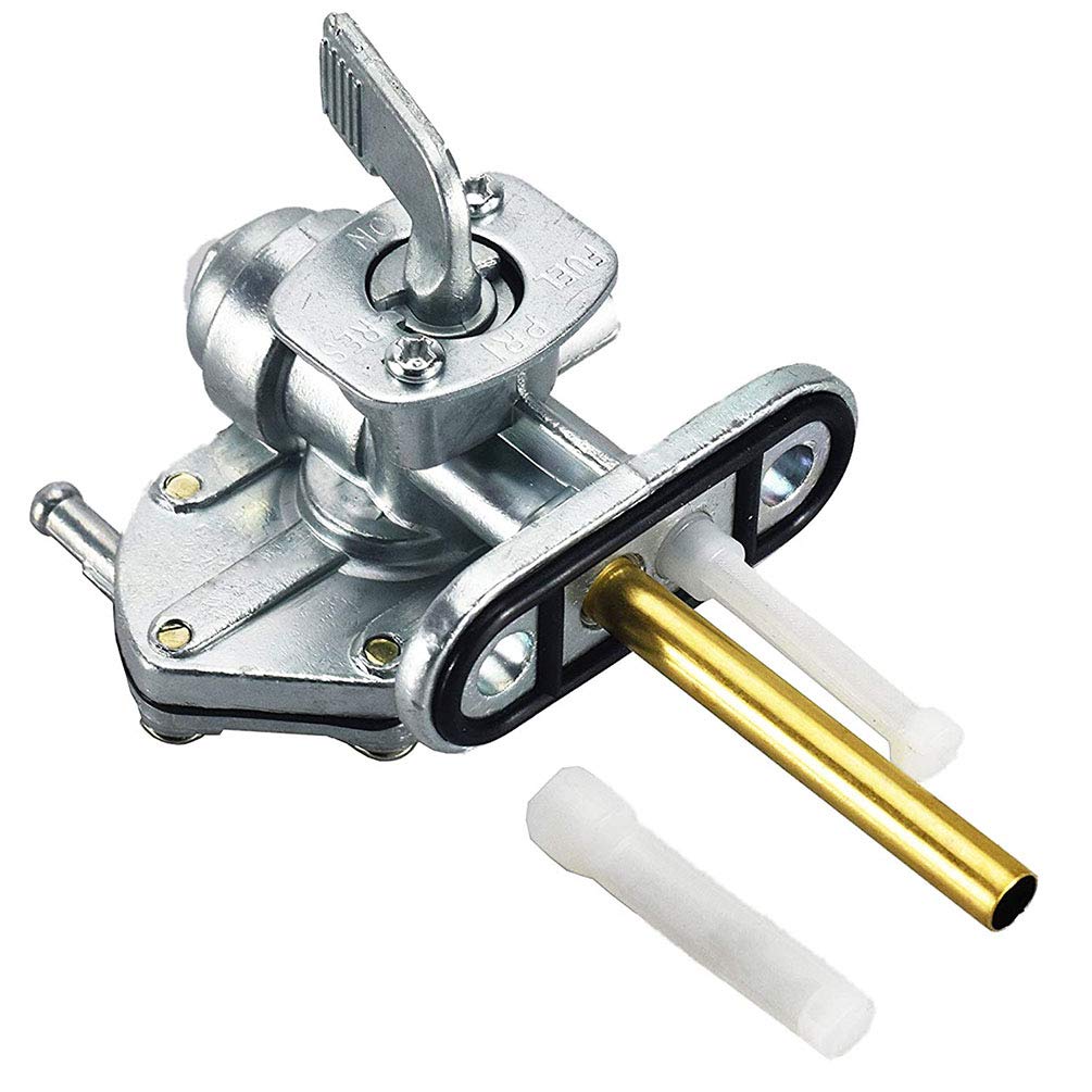LT80 Carburetor with Fuel Switch Valve Petcock Intake Manifold for Suzuki LT 80 Quadsport ATV Carb, Replace 13200-40B10 13881-40