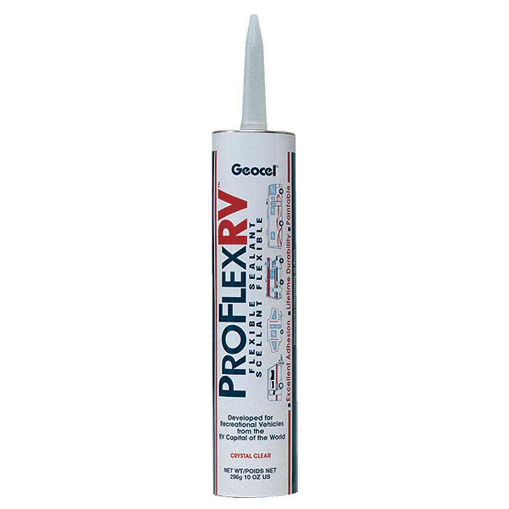 Geocel 28101V Pro Flex White Rv Flexible Sealant - 10 Oz. (Gc28101)