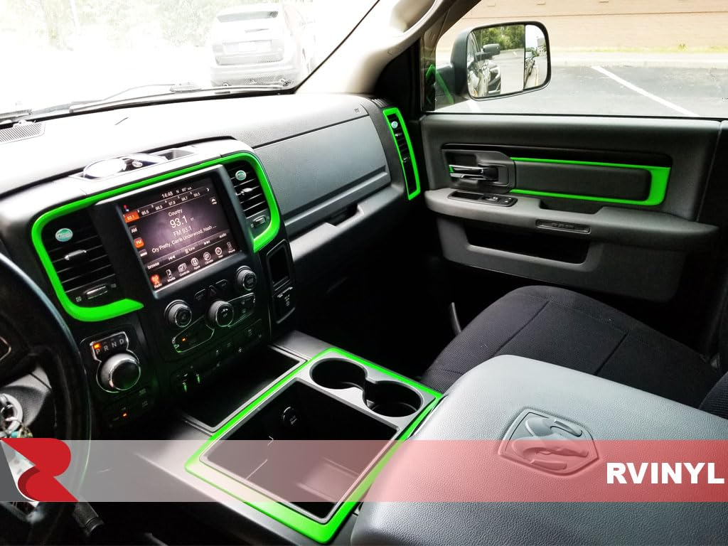 3M 1080 Series Vcw17120 Satin Neon Fluorescent Green Dual Cast Car Wrap Vinyl Film - 1Ft X 1Ft - Controltac Air Release Adhesive