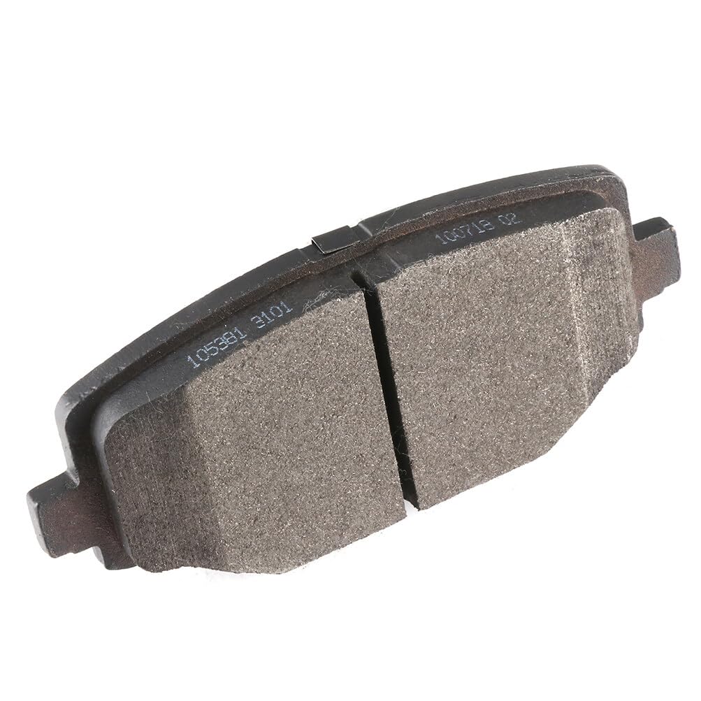 Cciyu D1273 D1596 Front & Rear Disc Brake Pads Kit For Chrysler Town & Country 12-16,For Dodge Grand Caravan 12-16,For Dodge Jou
