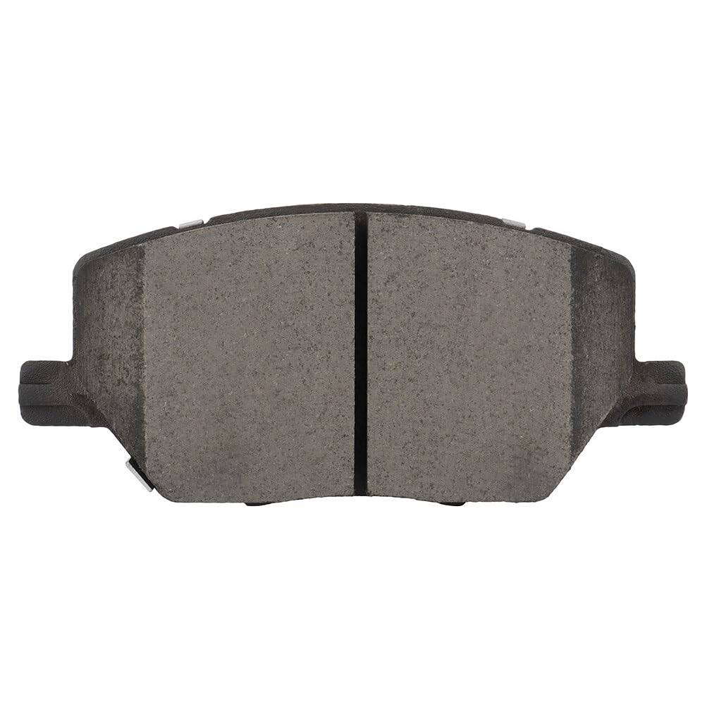 Eccpp D1811-9046 Front Ceramic Disc Brake Pad Set Fit For Fiat 500X 2016-2018,For Jeep Compass 2016-2020,For Jeep Renegade 2015-