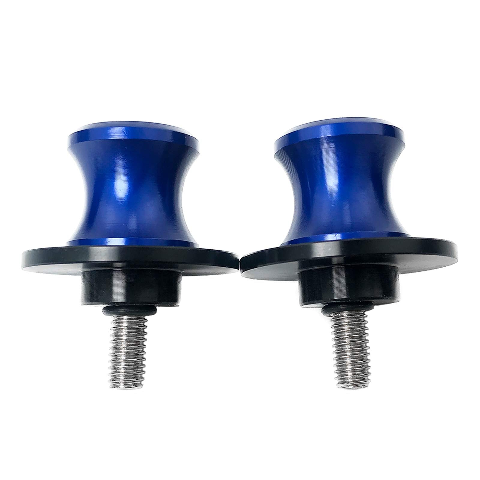 YIMOTO 6MM M6 X 1.5 Motorcycle Swing arm Sliders Spools CNC Swing Arm Stand Screws 2PCS for Yamaha YZF R1 R3 R6 R25 R125 R6S 600