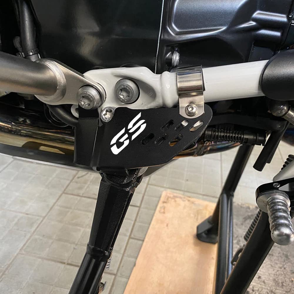 Modeer Motorcycle Sidestand Switch Protector Guard for BMW R1200 R1250 GS Adventure - Black - Model CCKGBHZ-GS
