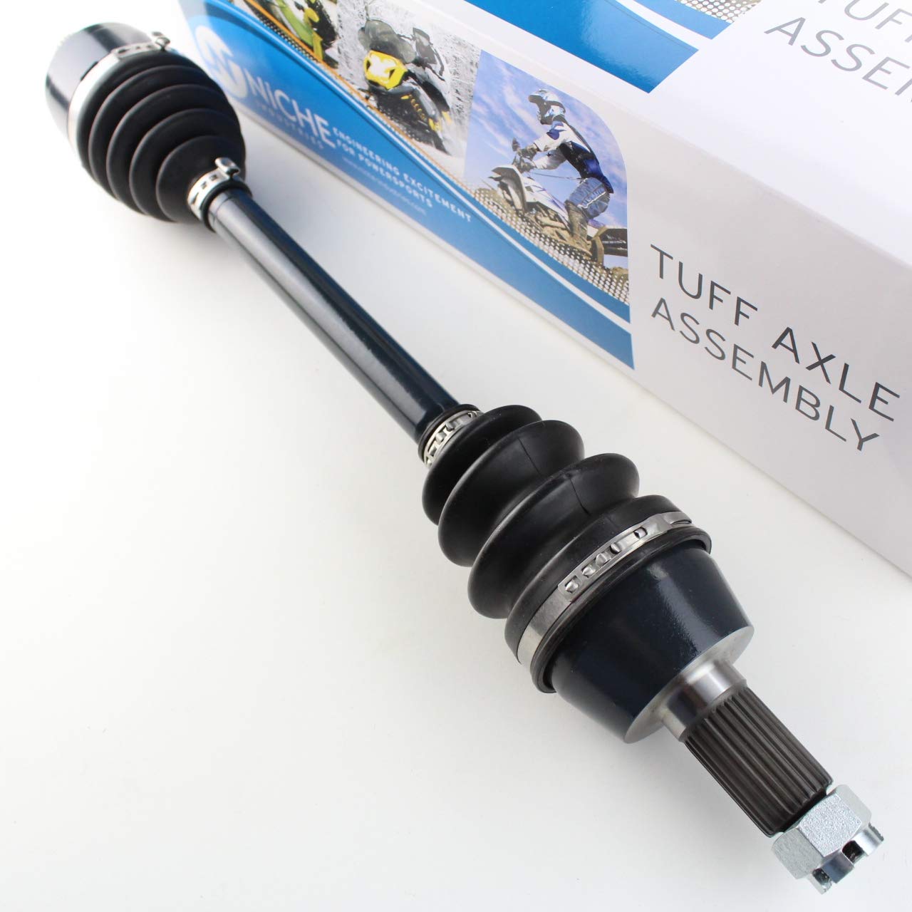 NICHE Drive Shaft Axle Rebuild Kit for 2010-2017 Polaris Scrambler/Sportsman 850 - Black, High Strength Front and Rear Left Right