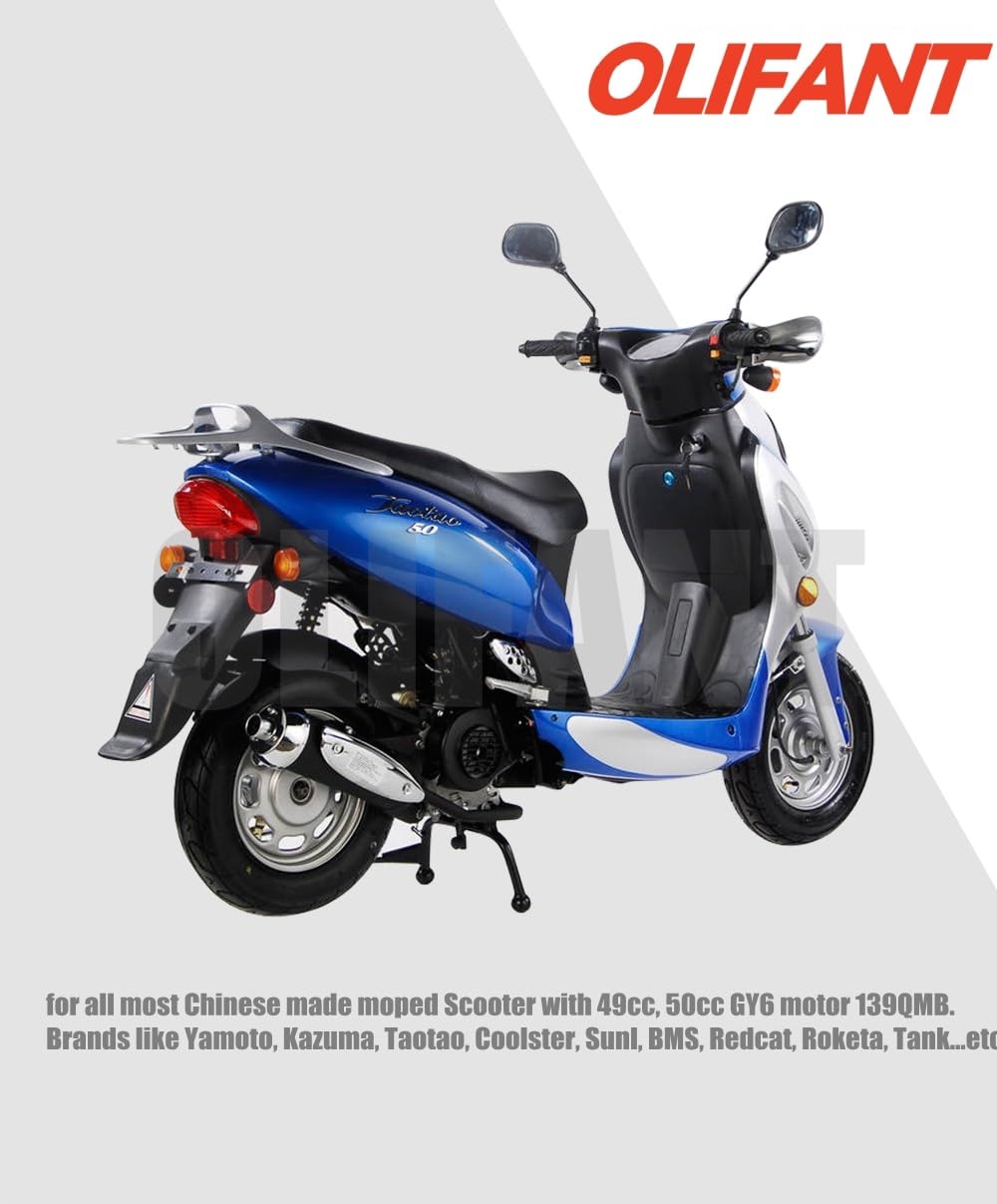 OLIFANT Starter for GY6 49cc 50cc Scooter Moped 139QMB/QMA 4 Stroke Engine