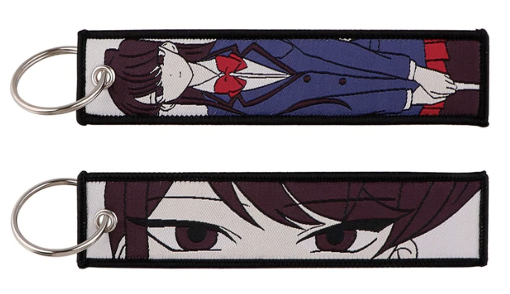 Pinstant Komi Cant Communicate Anime Manga Keychain Key Tag Chain Fob Ring
