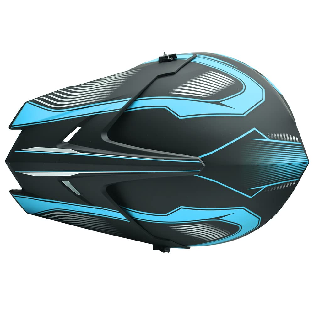 Adult 4 Wheeler Helmet, Off-Road Helmet, Motocross Helmet Dot Certification Comfortable And Breathable Full Helmets For Locomoti