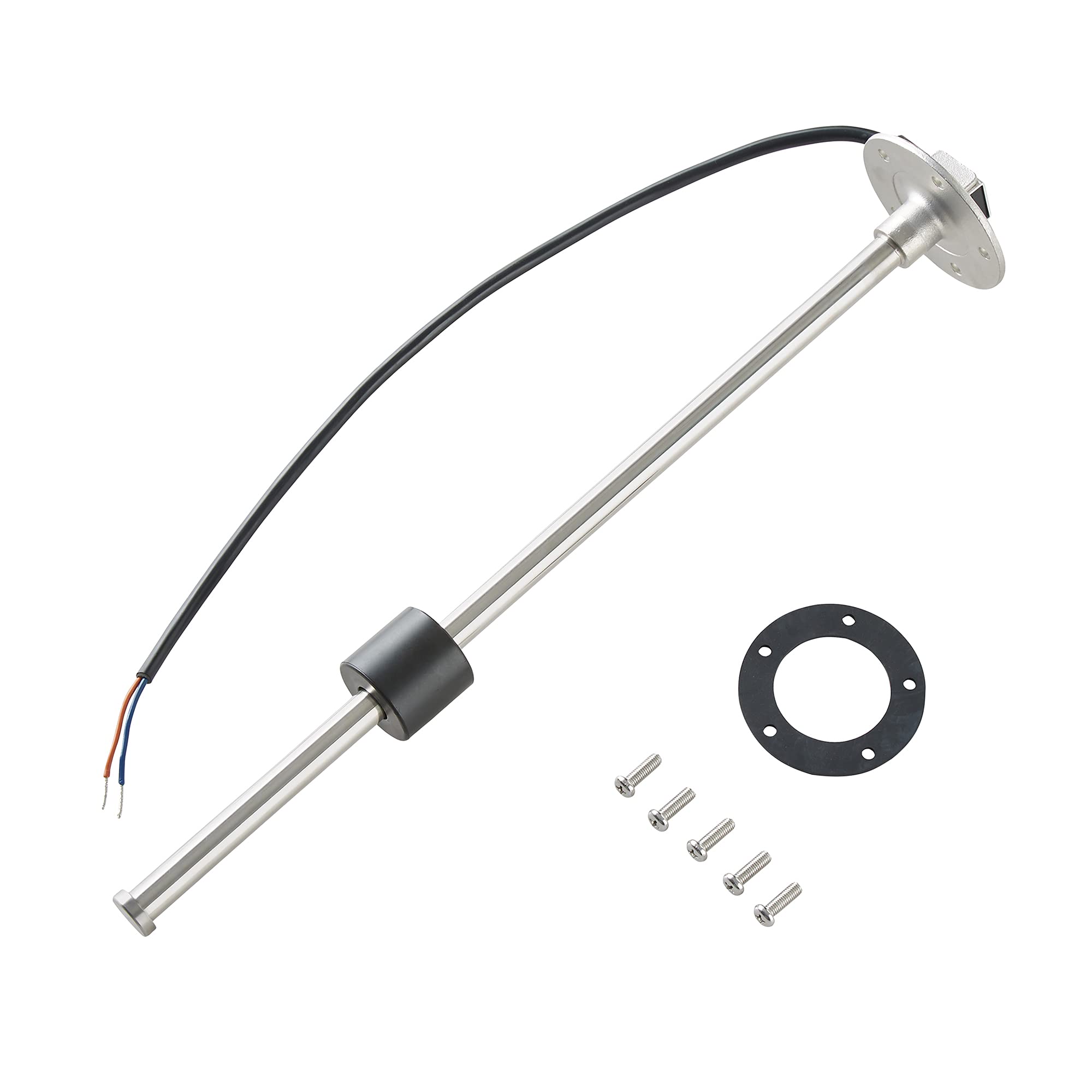 Aoditeck Marine Fuel Sending Unit For Boat Truck Car Vehicle Fuel Tank Sending Unit Fuel Level Sending Unit Gas Water Tank Sender Fuel Gauge Sending Unit Fuel Water Level Sensor 240-33 Ohms 13.5'