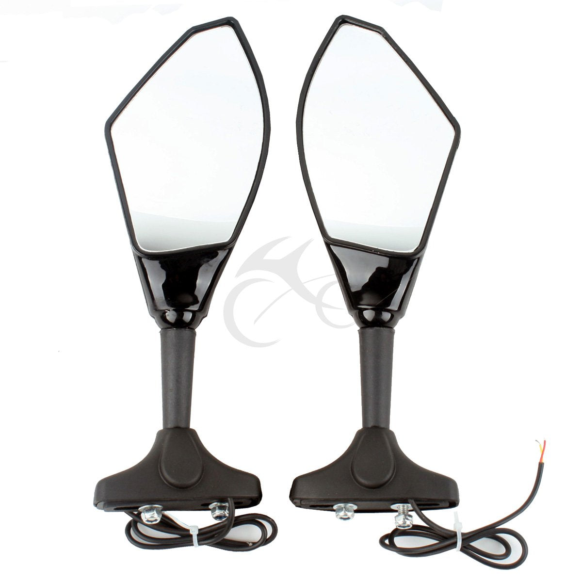Slmoto Led Turn Signal Integrated Rear Mirrors Fit For Suzuki Katana Gsxr 600 750 1000 04-16 600Rr 03-19 Cbr 600 F4I 01-07