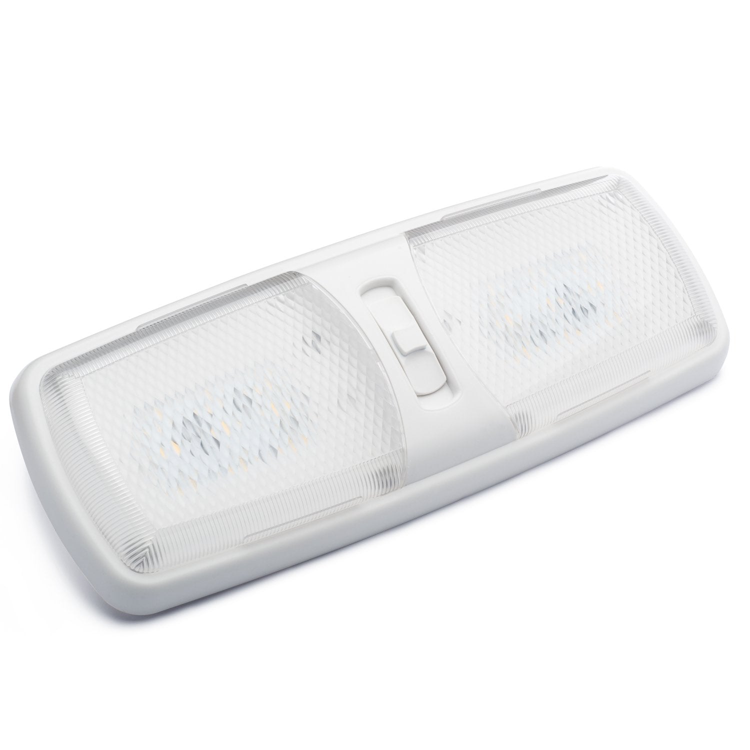 Lumitronics RV LED Lights Interior - Soft & Cozy Warm Light - Camper Ceiling Light Fixture 12 Volt LED Lights for RV Interior wi