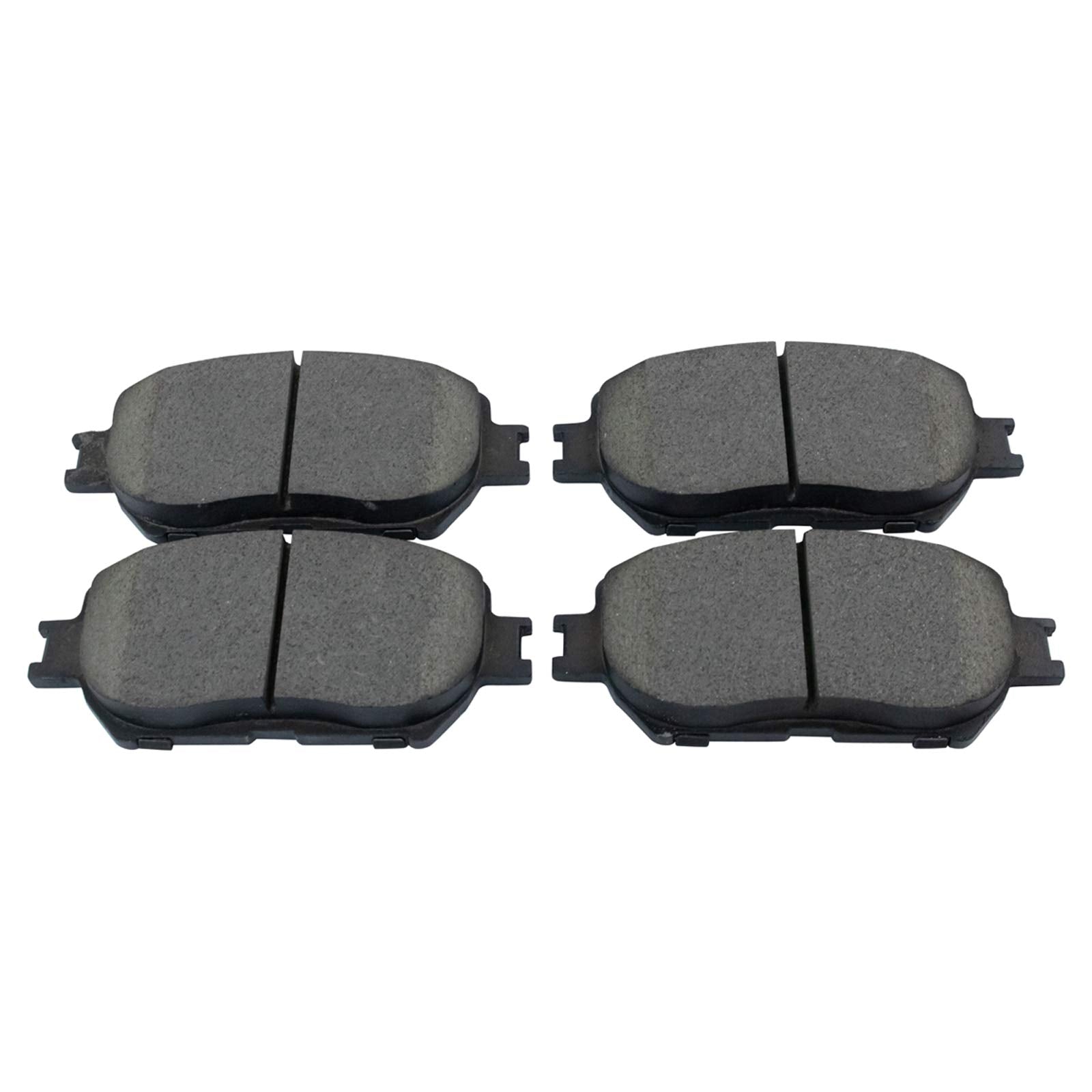 TRQ Front Brake Pads Ceramic Compatible with 2006 Lexus GS300 2009-2015 IS250 2002-2006 Toyota Camry