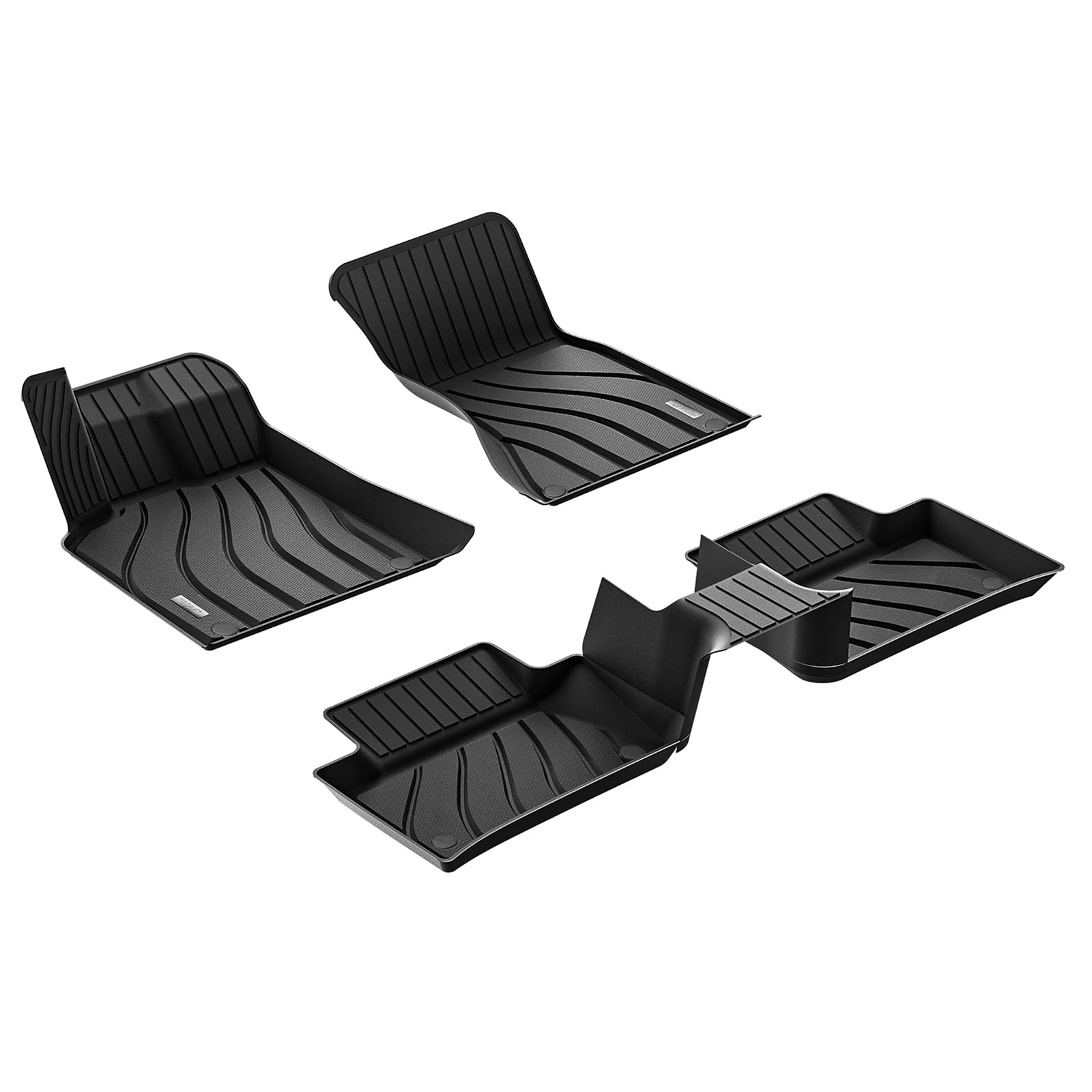3W  Floor  Mats  Compatible For  Porsche Macan 2014-2024 Tpe  All  Weather  Custom  Fit  Floor  Liner  For  Porsche Macan 1St  A