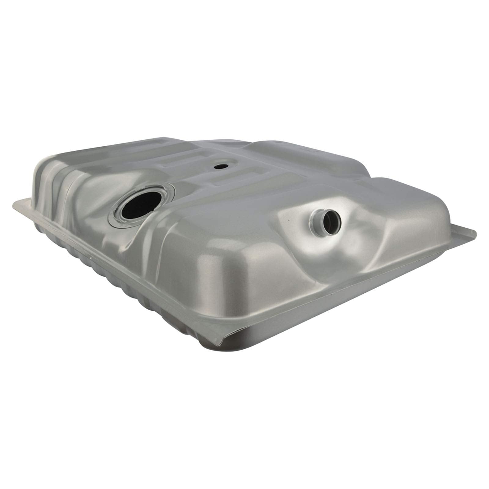 TRQ Rear Gas Fuel Tank 19 Gallon for 1987-1989 Ford F-150 F-250 F-350, Alloy Steel, Model FTA07566