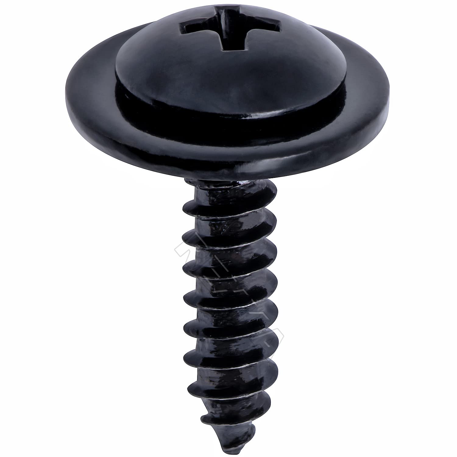 Rexka 50Pcs Fender Liner Splash Shield Wheelhouse Liner Screw Phillips Truss Head Sems Compatible With Honda Acura Bmw 90114-Se0-000 Accord Ilx Rdx Tl Tsx 90114Se0000