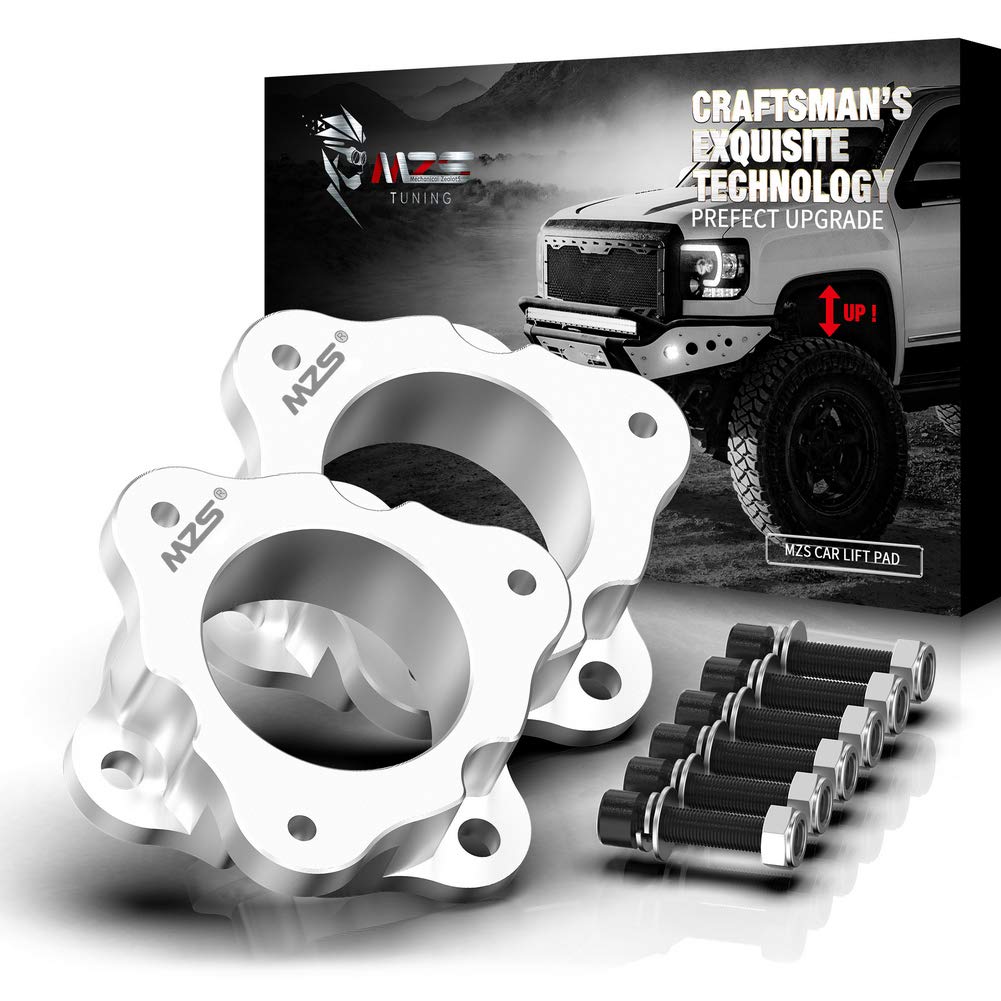 Mzs 2.5 Inch Front Leveling Kit Lift Strut Spacers Compatible With 2007-2025 Tahoe Silverado Sierra Suburban Yukon 1500/2007-201