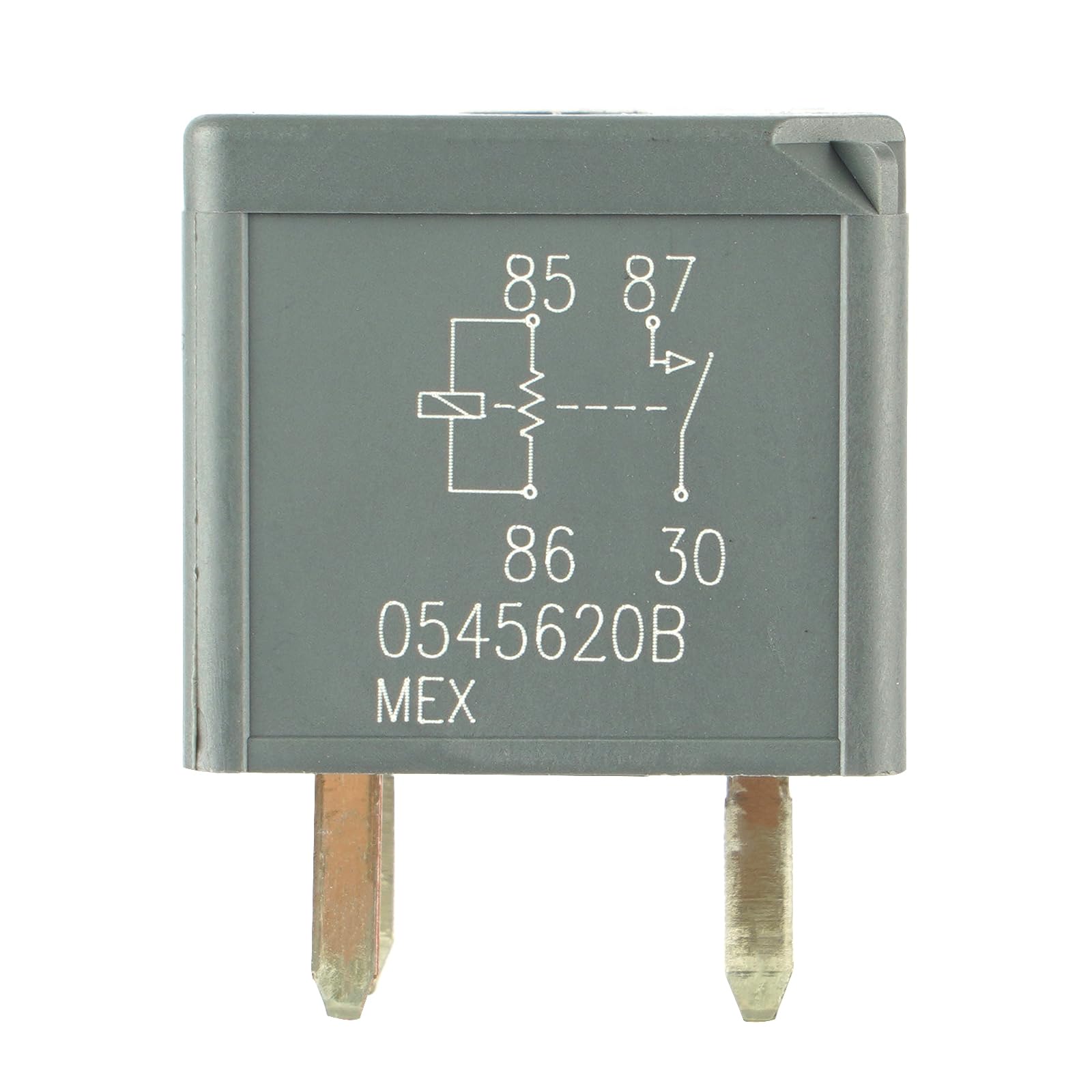 EC-HPOCKET 12VDC 1 Form A Quick Connect Relay 30A 4 Pins with Resistor