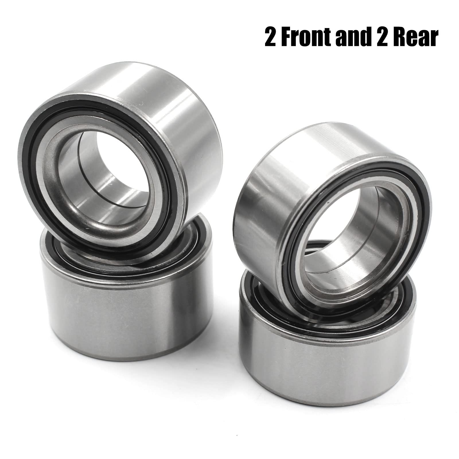 Nakuuly 3514699 3514635 Front And Rear Wheel Bearings Compatible With Polaris Ranger Rzr 800/Rzr S 800 2010-2014,Ranger 900 Xp/R