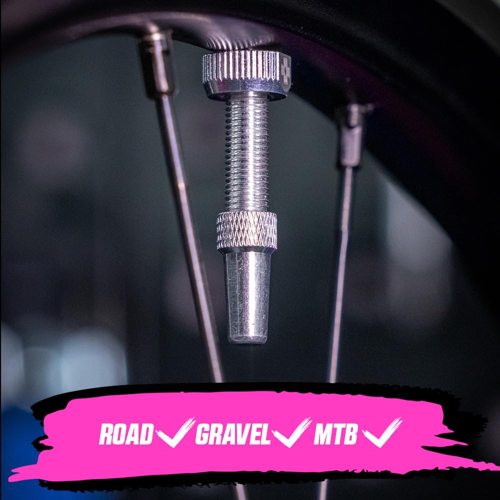 Muc-Off Tubeless Valves/60Mm/Silver V2