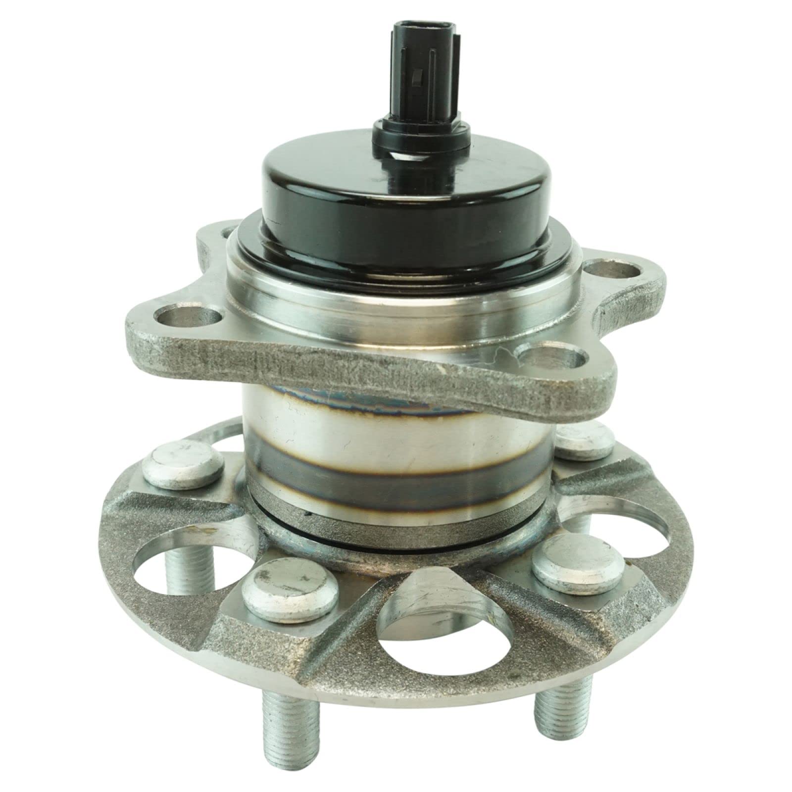 Trq Rear Left Right Wheel Hub Bearing Assembly Driver Passenger Side Compatible With 2010-2015 Toyota Prius 2012-2015 Prius Plug