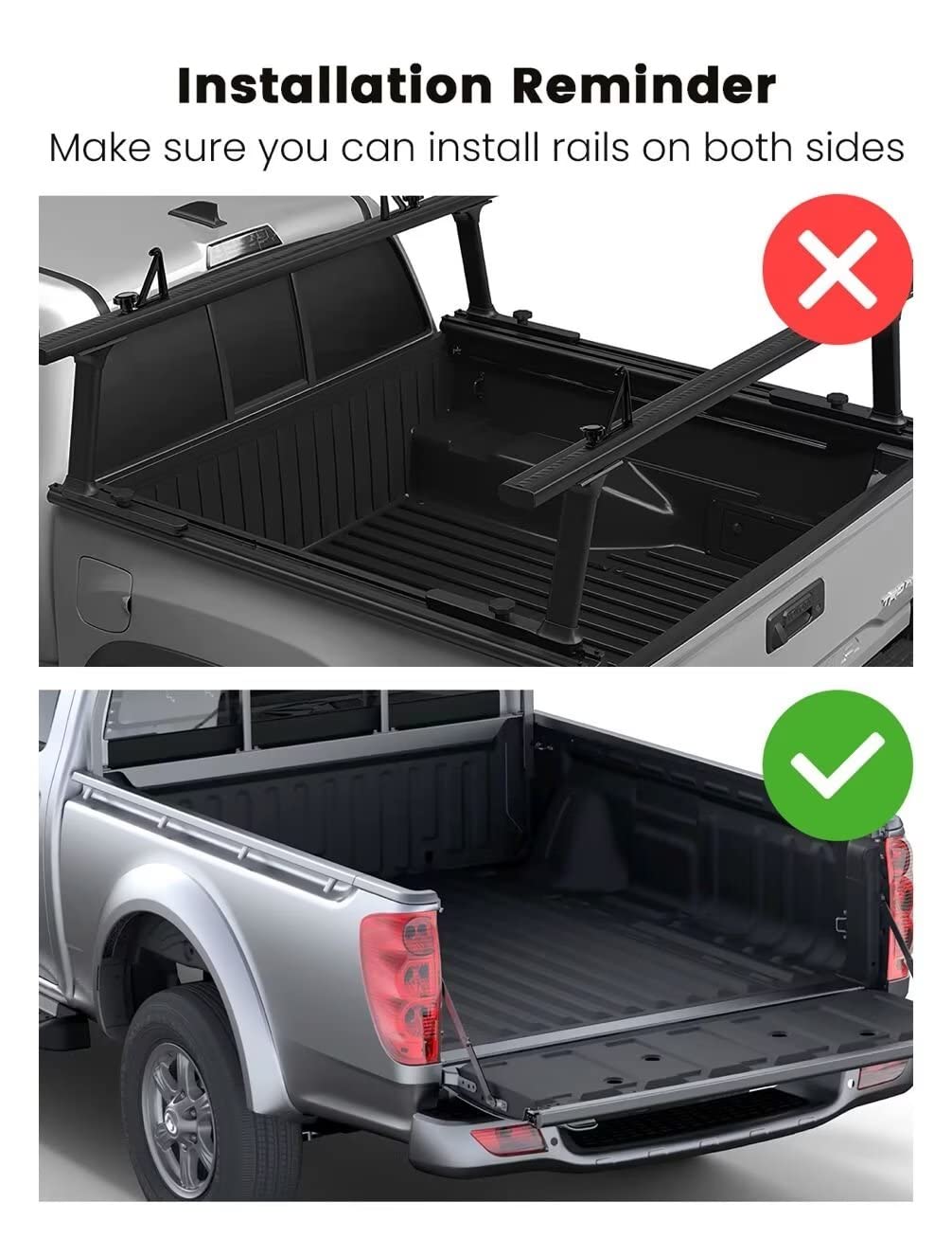 LOGAN Soft Roll Up Tonneau Cover for 2015-2024 F150, Vinyl, 5.5FT Truck Bed Cover, Model 516562