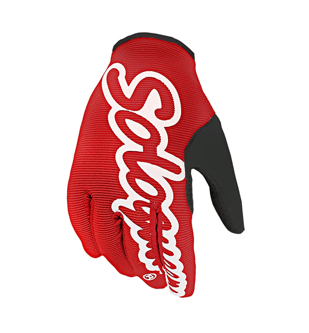 SOLO QUEEN Sim-Racing Gloves for Simulator Steering Wheel Games and Karting Glove (red, XL)